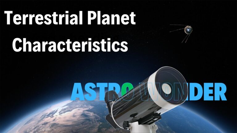 ASTRO WONDER -- Terrestrial Planet Characteristics